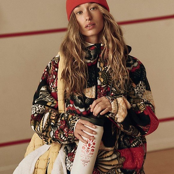 FP Movement by Free People Jackets & Blazers - NWT FP Movement by Free People Wild and Free Printed Pullover Size M